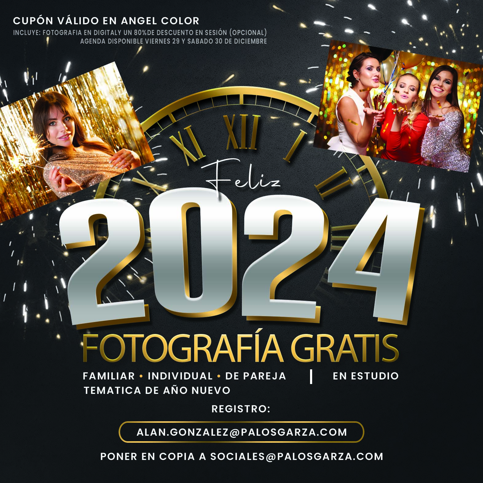 Fotografía Gratis Feliz 2024